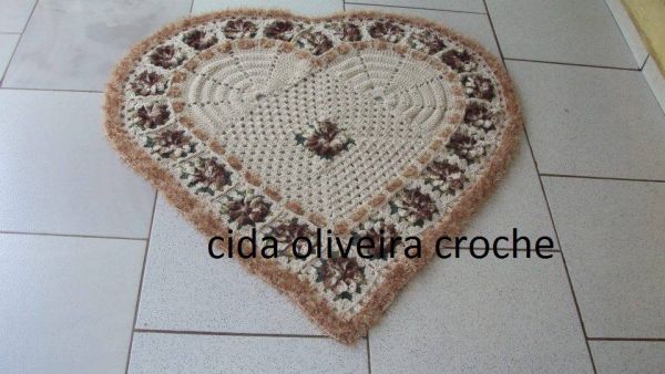 tapetes coraçao